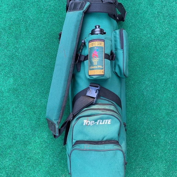 COPY - Vintage 1996 Atlanta olympics top flight golf bag - Picture 2 of 3